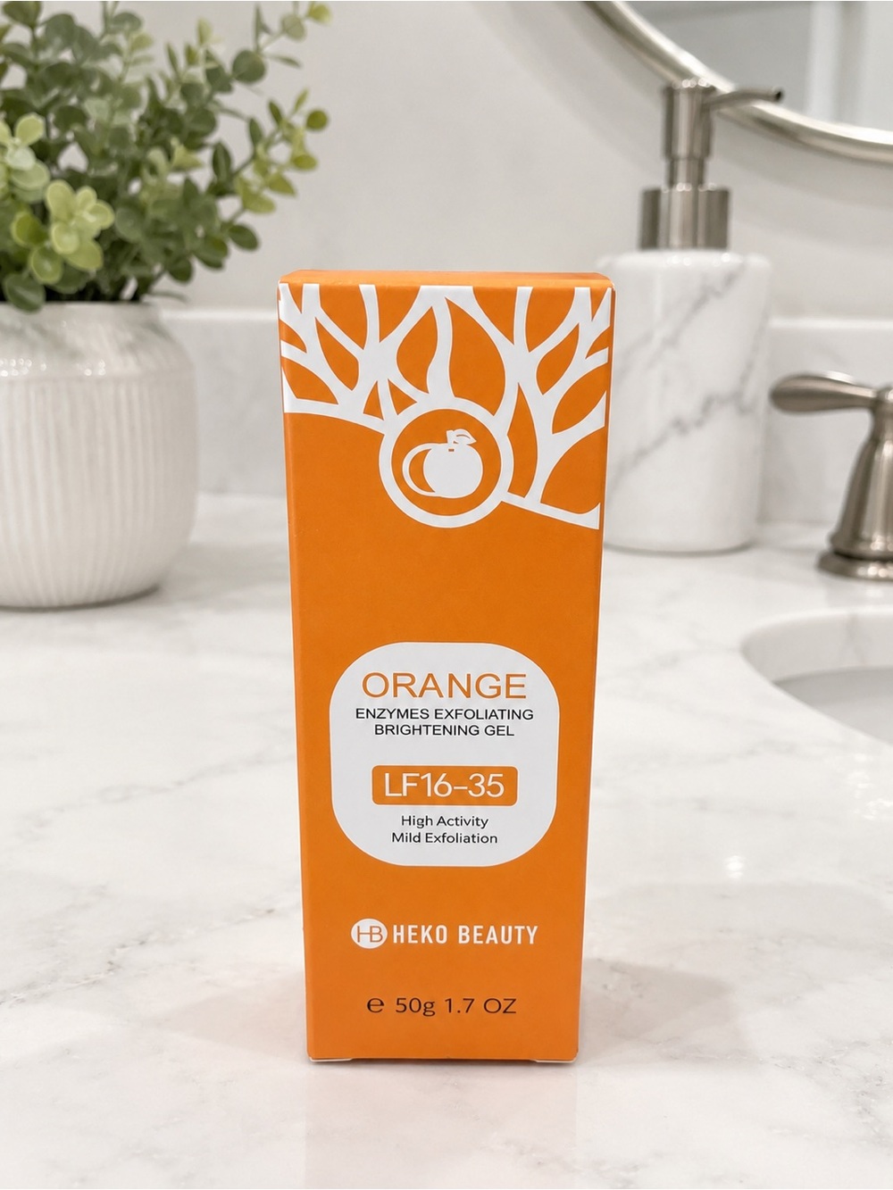 Heko Beauty Orange Enzymes Exfoliating Brightening Gel